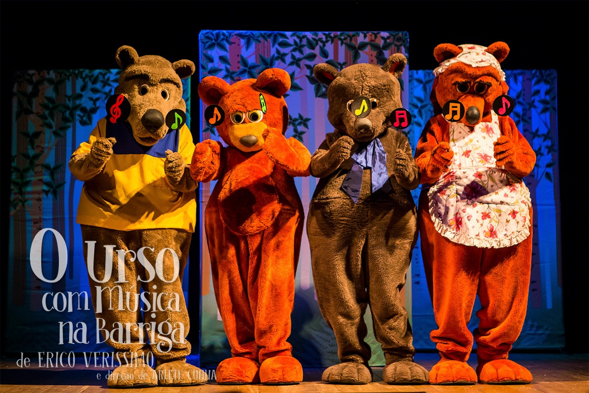 O espetáculo infantil O Urso com Música na Barriga – Atimonautas circula pelo RS - Imagem Adicional